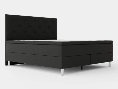 ディプロマット コンプリート ベッド パッケージ ダークグレー 3Dモデル