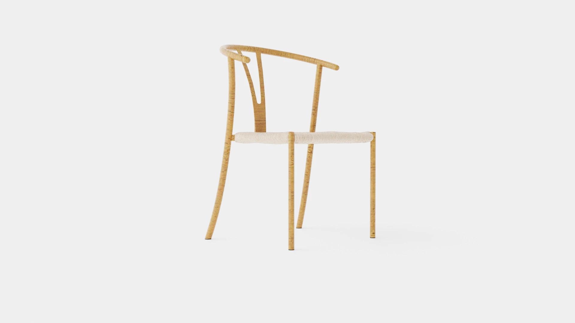 Elysia Dining Chair 3D Model .c4d .max .obj .3ds .fbx .stl .blend 