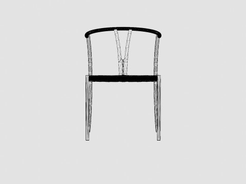 Elysia Dining Chair 3D मॉडल