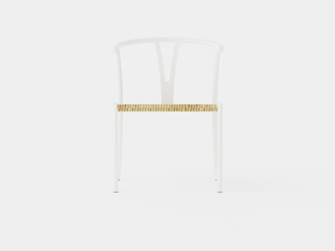 Elysia Dining Chair Steel 3D-Modell