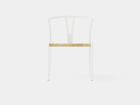 Elysia Dining Chair Steel 3D Model