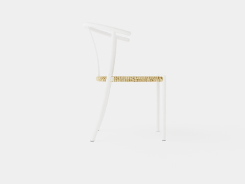 Elysia Dining Chair Steel 3D-Modell