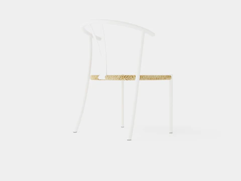 Elysia Dining Chair Steel 3D Model