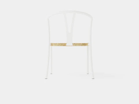 Elysia Dining Chair Steel 3D Model