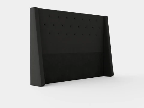 Zagł&oacute;wek Empire w kolorze czarnym Model 3D