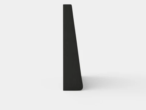 Empire Headboard Black 3D Model