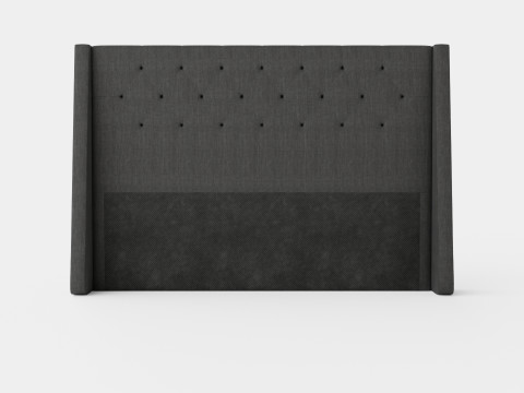 Empire Headboard Dark Gray 3D Модель