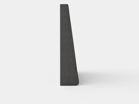 Empire Headboard Dark Gray 3D Model