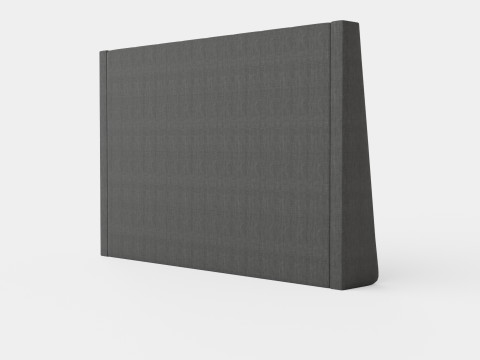 Empire Headboard Dark Gray 3D Модель