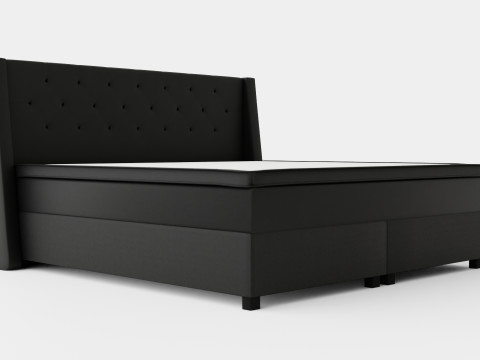 Empire Continental Bed 3D Model