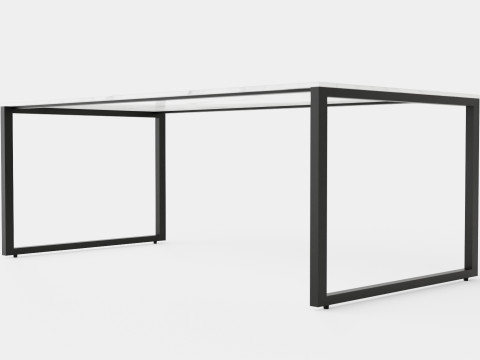 Erland Coffee Table Marble Model 3D