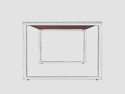 Erland Coffee Table Marble Model 3D