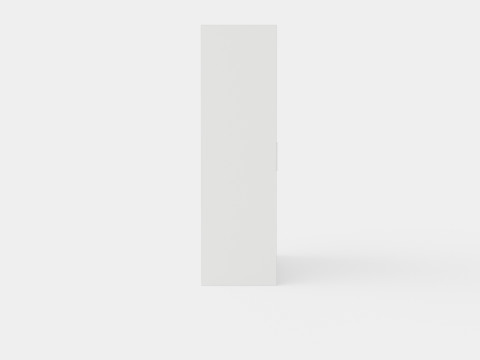 Escaldes Wardrobe White Modello 3D