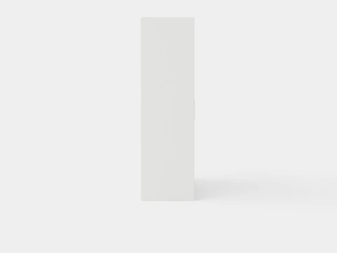 Escaldes Wardrobe White 3D Model