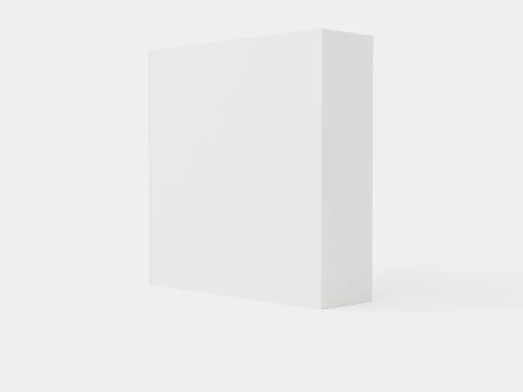Escaldes Wardrobe White 3D Model