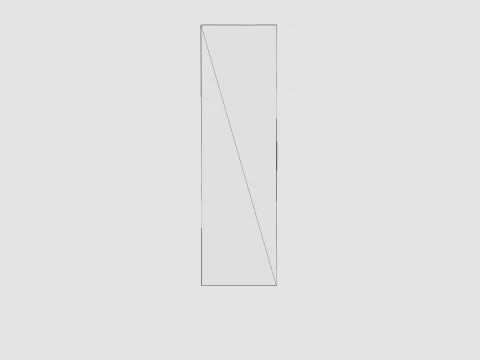 Escaldes Wardrobe White 3D Model
