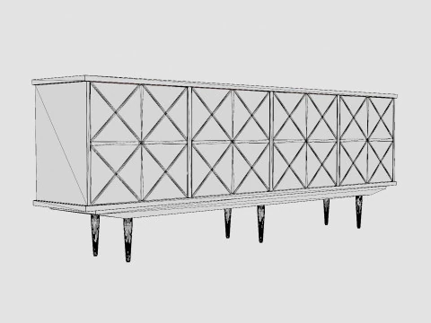 Feeling Done Side Table 3D Model