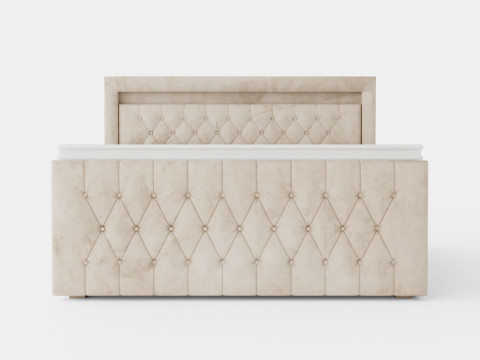 Franco Bed Pack With Storage Led Lighting 3D Модель