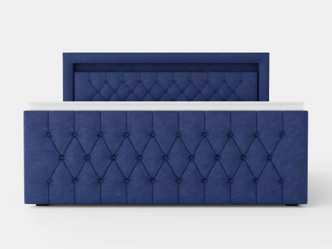 Franco Bed Pack With Storage Led Lighting 3D Model