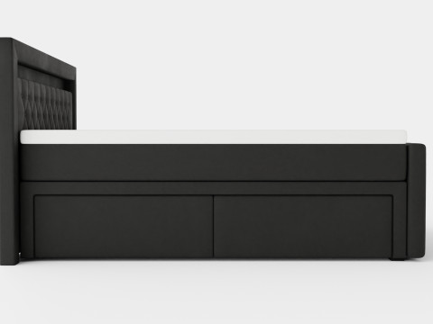 Franco Bed Package Co Storage Led Lighting Gray 3D Model