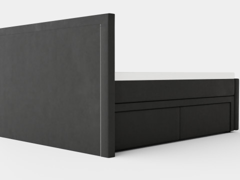 Franco Bed Package Co Storage Led Lighting Gray 3D Model