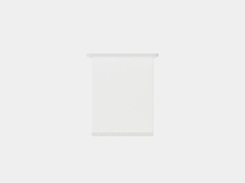 Franco Bed Package Co Storage White Artificial Leather Modelo 3D