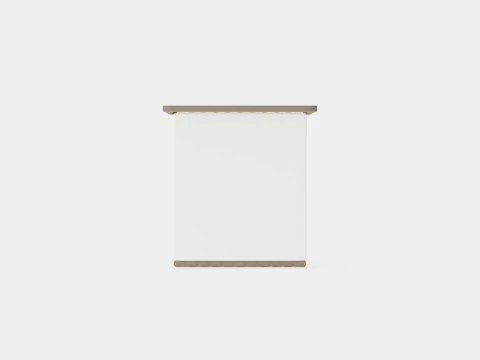 Franco Bed Package Co Storage Led Lighting Beige 3D Model