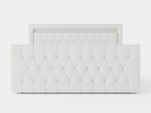 Franco Continental Bed Led Lighting White Artificial 3D मॉडल