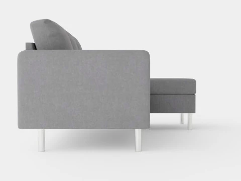 Friday Divan Sofa 3 Seater Reversible 3D Model