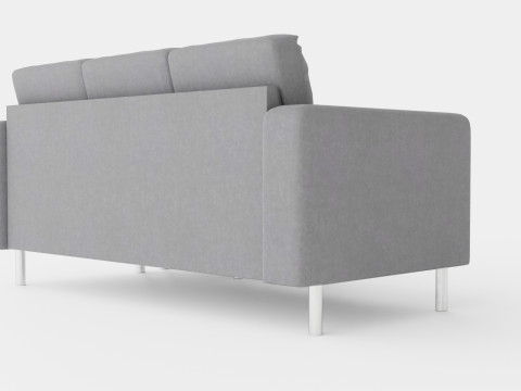 Friday Divan Sofa 3 Seater Reversible Modelo 3D