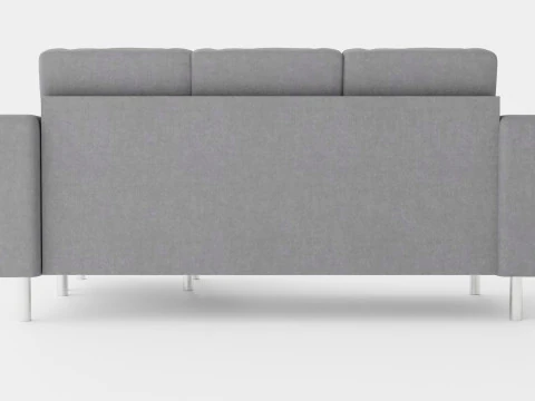 Friday Divan Sofa 3 Seater Reversible 3D Model
