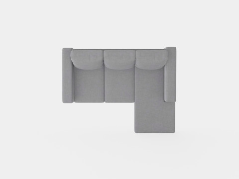 Friday Divan Sofa 3 Seater Reversible Modelo 3D