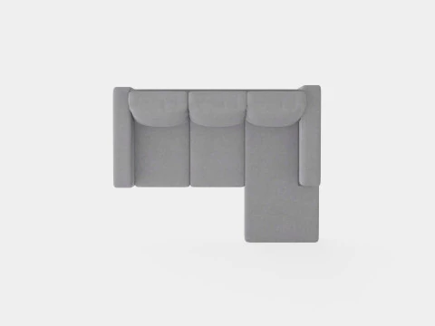 Friday Divan Sofa 3 Seater Reversible 3D Model
