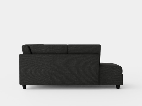 Garland U Bed Sofa Left Dark Gray 3D Model
