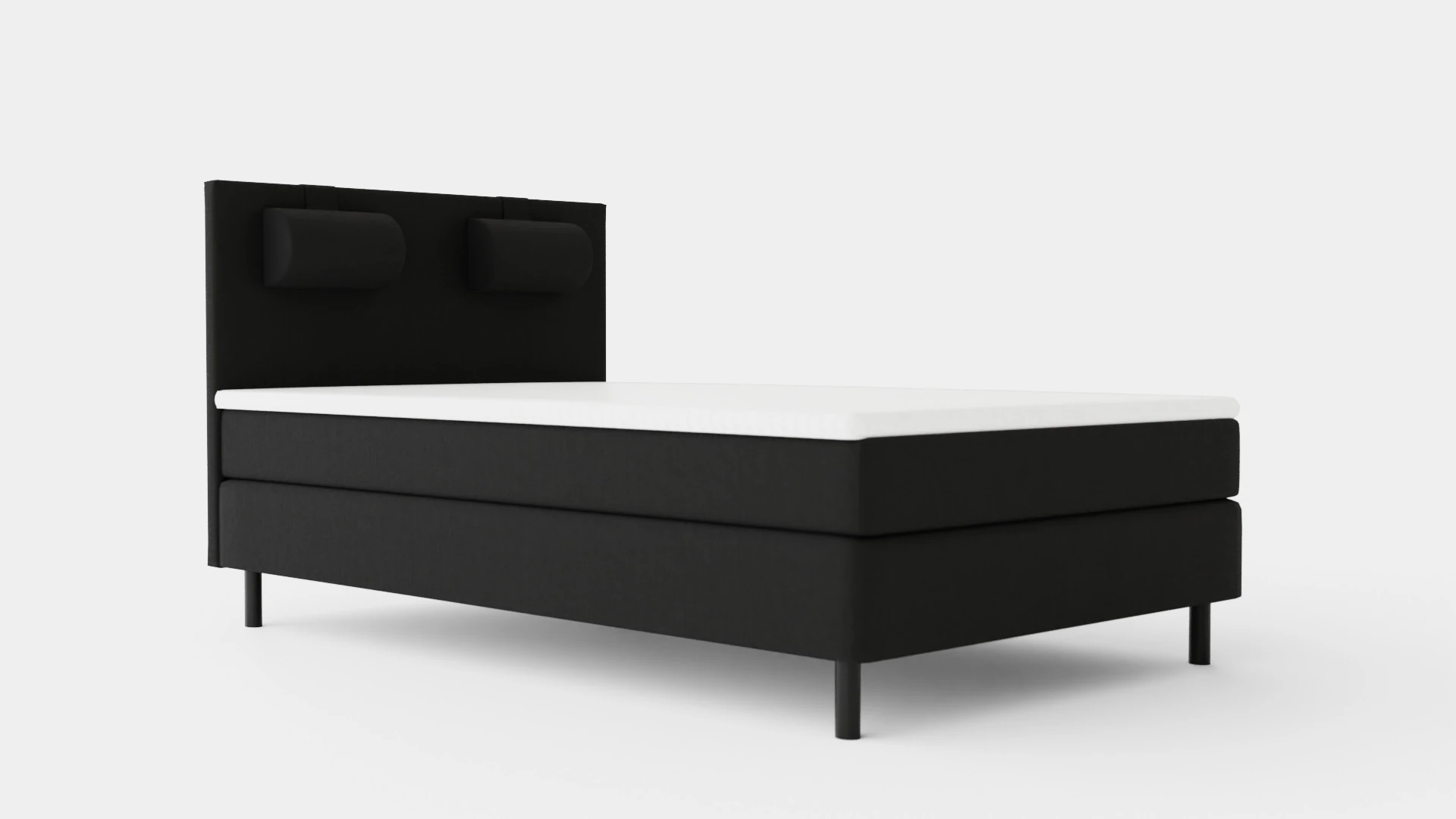 Happy Continental Bed 3D Model .c4d .max .obj .3ds .fbx .stl .blend 