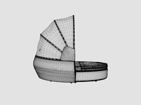Hillerstorp Callao Lounge Sofa 3D Model