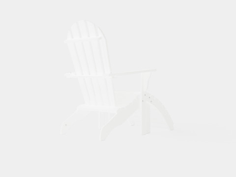 Hillerstorp Tennesse Стул с подставкой для ног 3D Модель