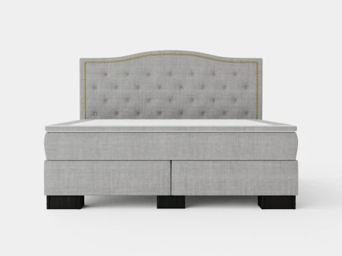 Hilton Luxury Complete Bed Package Admiral Headboard Top 3D Model