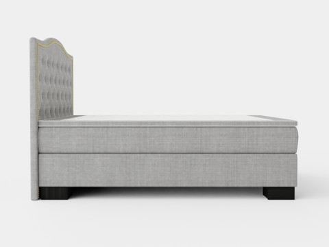 Hilton Luxury Complete Bed Package Admiral Headboard Top Modelo 3D