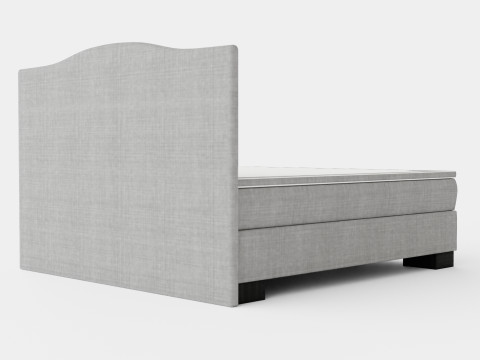 Hilton Luxury Complete Bed Package Admiral Headboard Top Modelo 3D