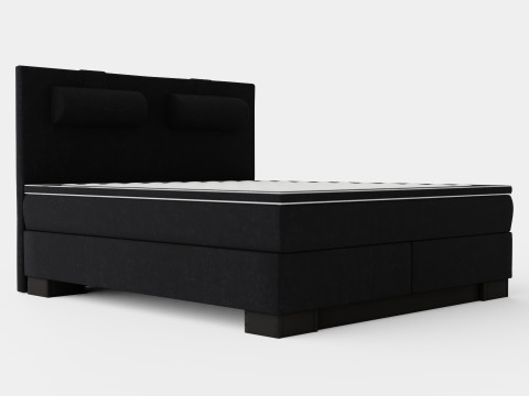 Hilton Luxury Complete Bed Package Black Modelo 3D