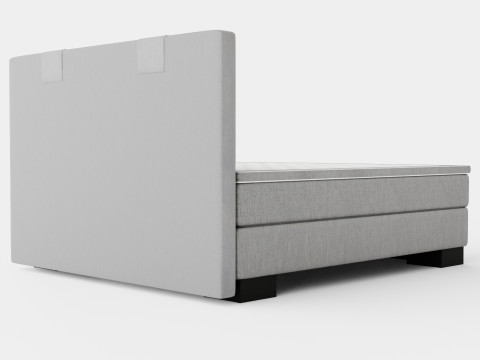 Hilton Luxury Continental Bed 3D Model