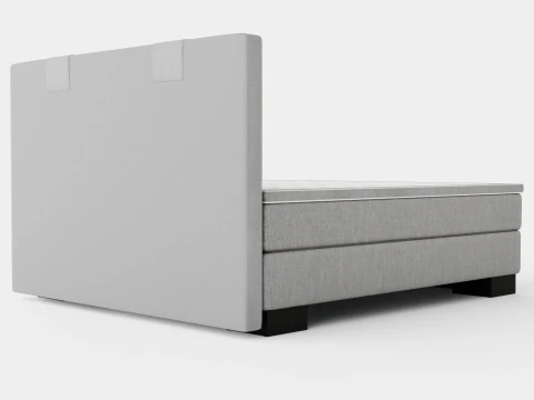 Hilton Luxury Continental Bed 3D Model