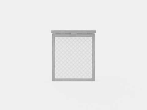 Hilton Luxury Continental Bed 3D Model