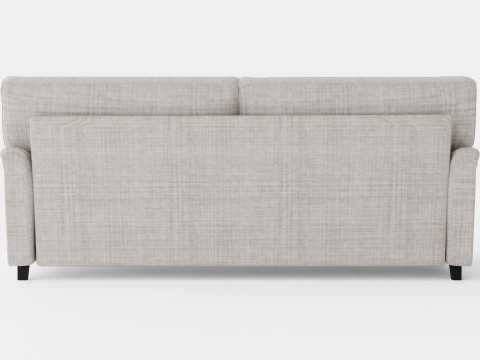 Howard Classic 3 5 Seater Sofa Gray 3Dモデル