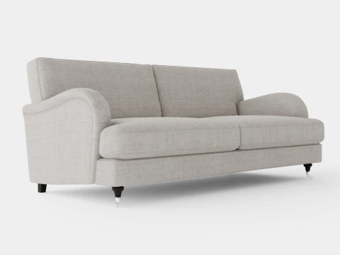 Howard Classic 3 5 Seater Sofa 3D Model