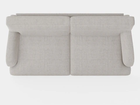 Howard Classic 3 5 Seater Sofa 3D Model