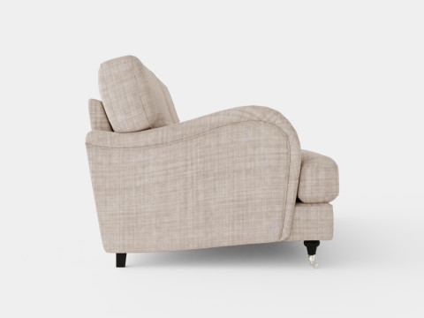 Howard Classic 3 5 Seater Sofa Beige 3D Модель