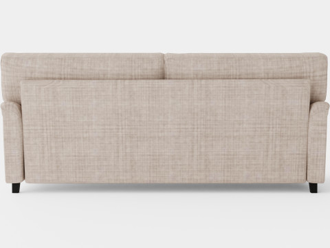 Howard Classic 3 5 Seater Sofa Beige 3D Модель