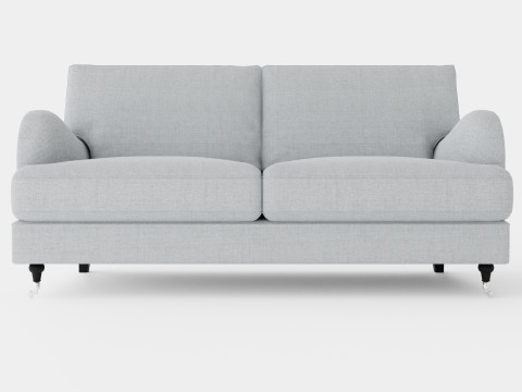 Howard Classic 3 Seater Sofa Modèle 3D